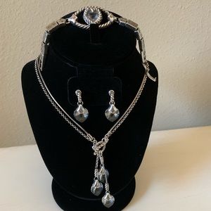 Brighton Necklace, Bracelet and Earring Set - Vintage Kristall